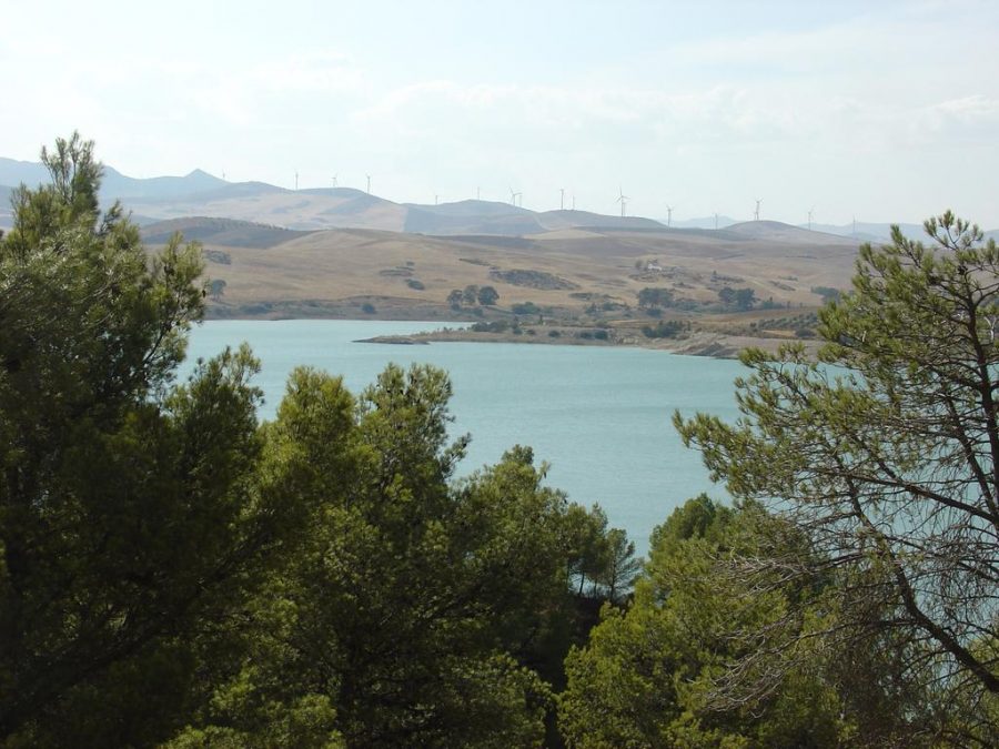 The Guadalhorce lake