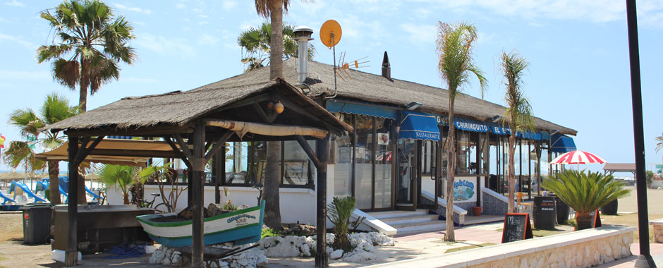 Chiringuito restaurant at the Playamar beach