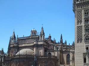 Giralda and cathedral of Seville