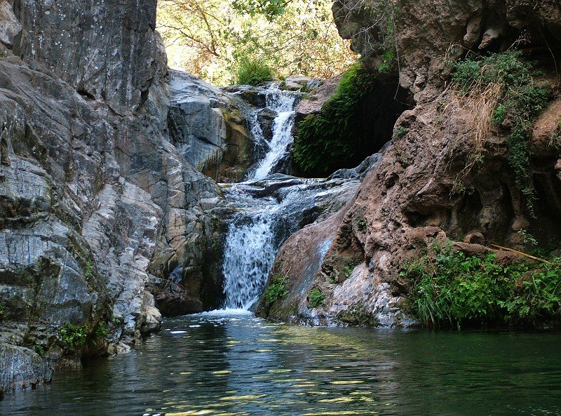 Enjoy the hidden rock pools in the Sierra de las Nieves Natural Park