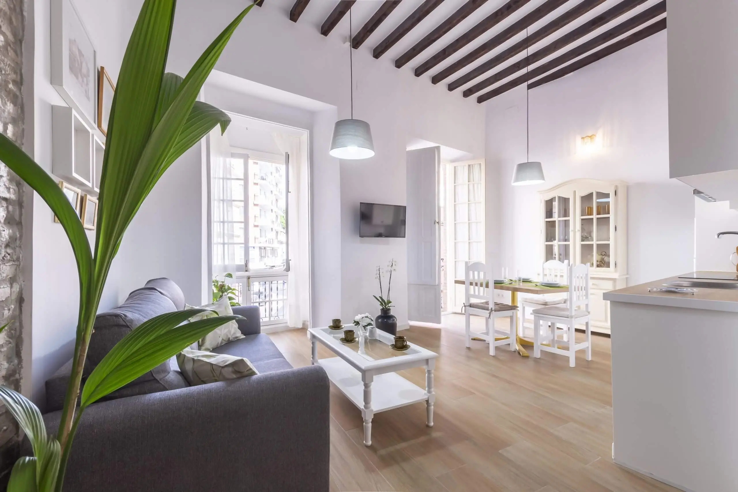 Beautiful and bright apartment close to the city center of Malaga