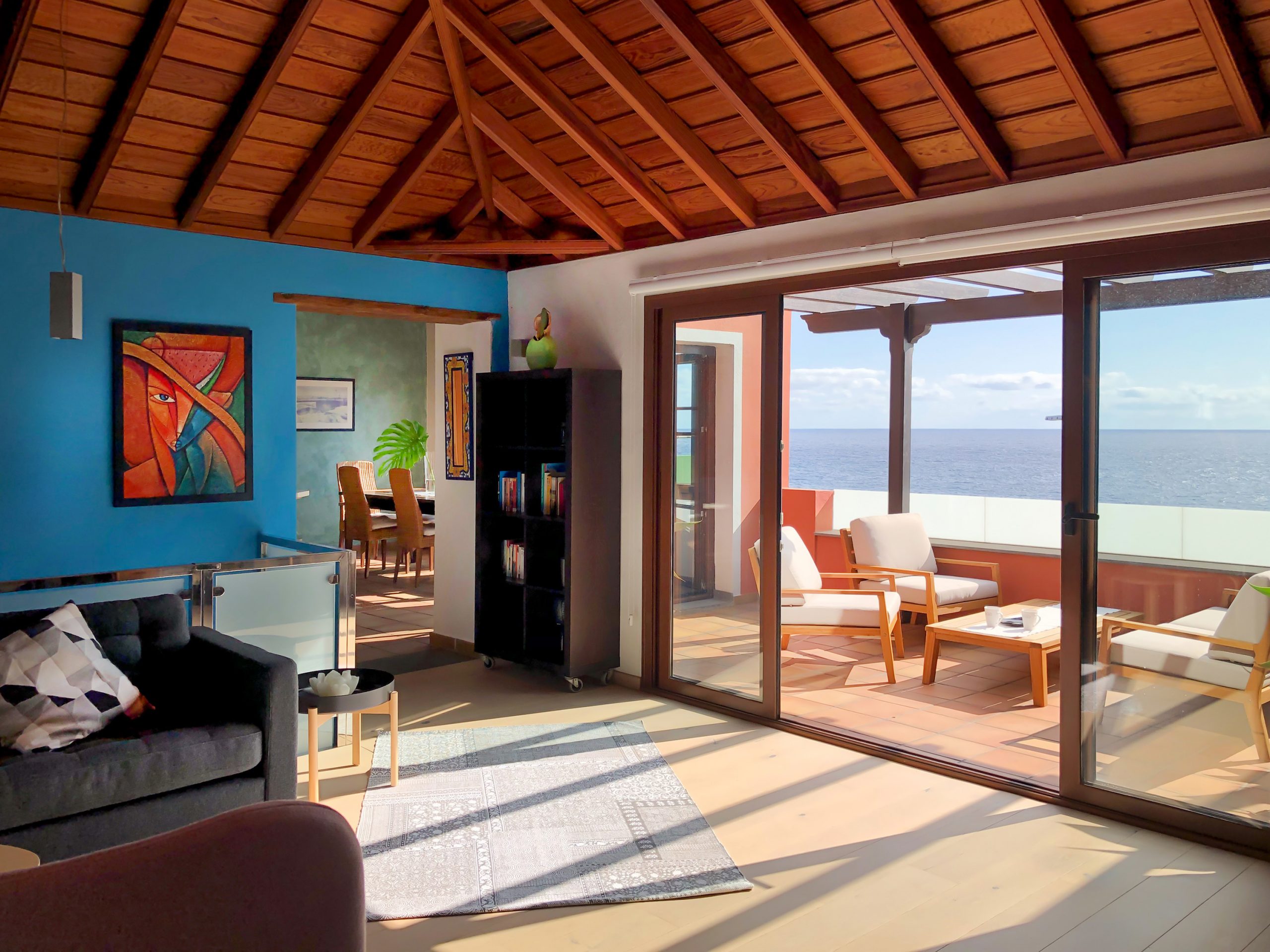 Amazing luxury penthouse for 2 persons with sea views in Santa Cruz de La Palma
