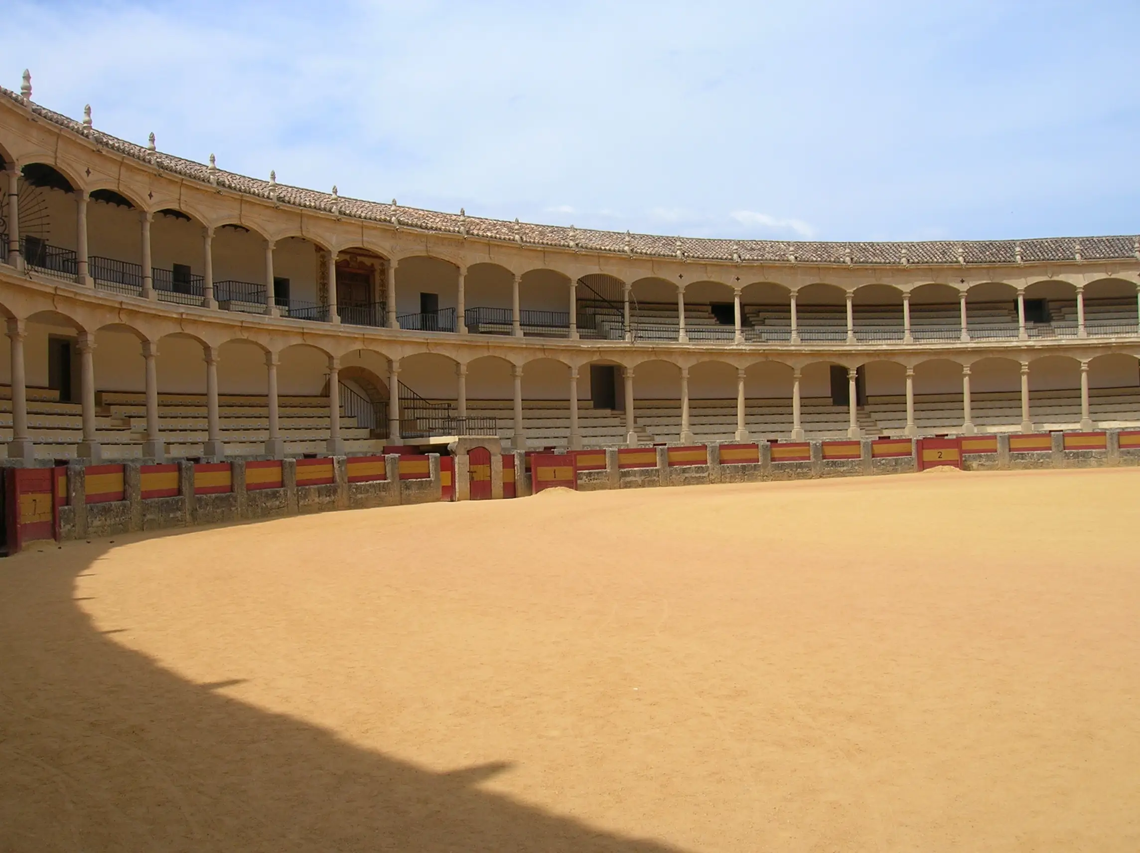 The bullfigthing ring in Ronda
