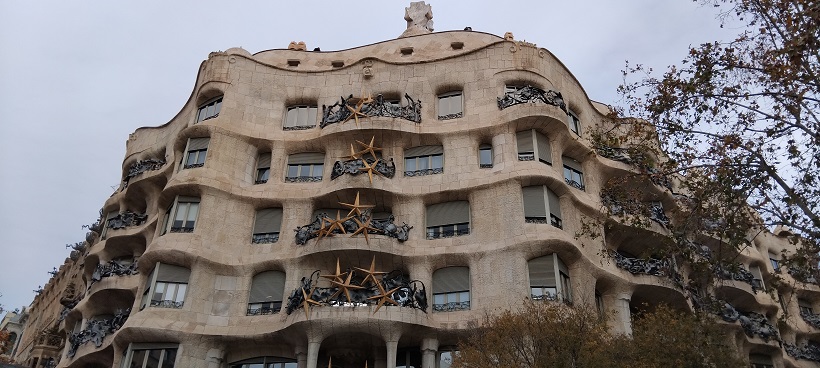 Gaudí's Casa Miló, also known as La Pedrera